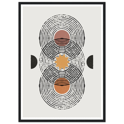 Circles Minimalist Wall Art - The Trendy Art