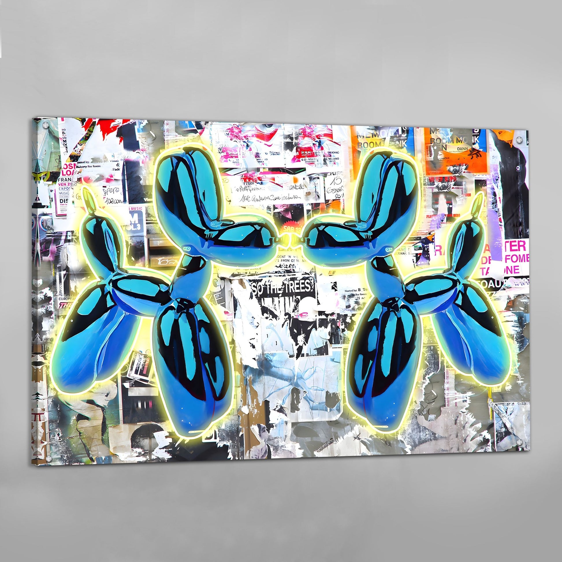 Collage Pop Art Canvas - The Trendy Art