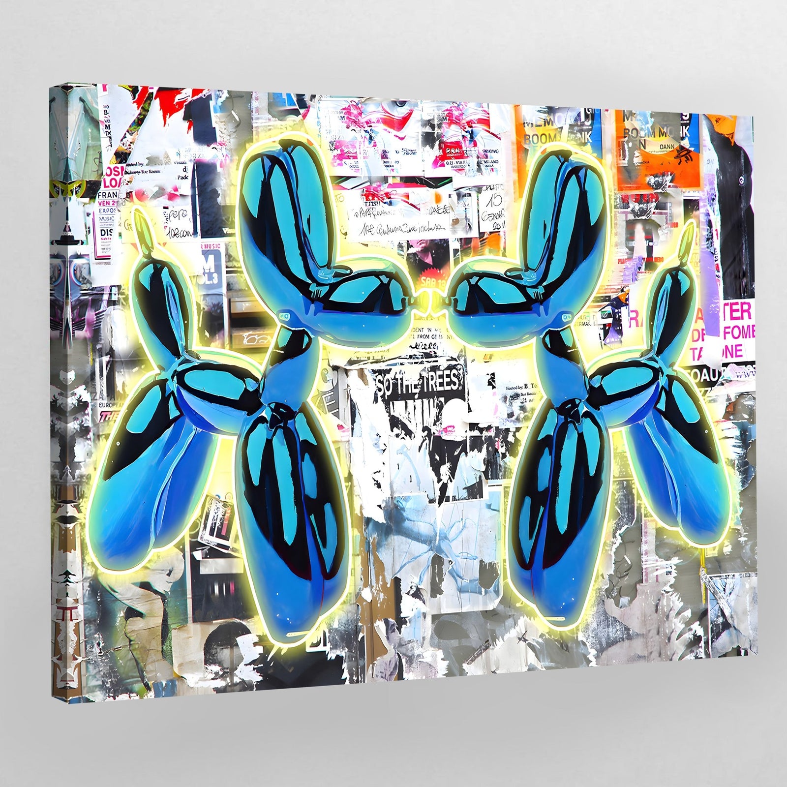 Collage Pop Art Canvas - The Trendy Art