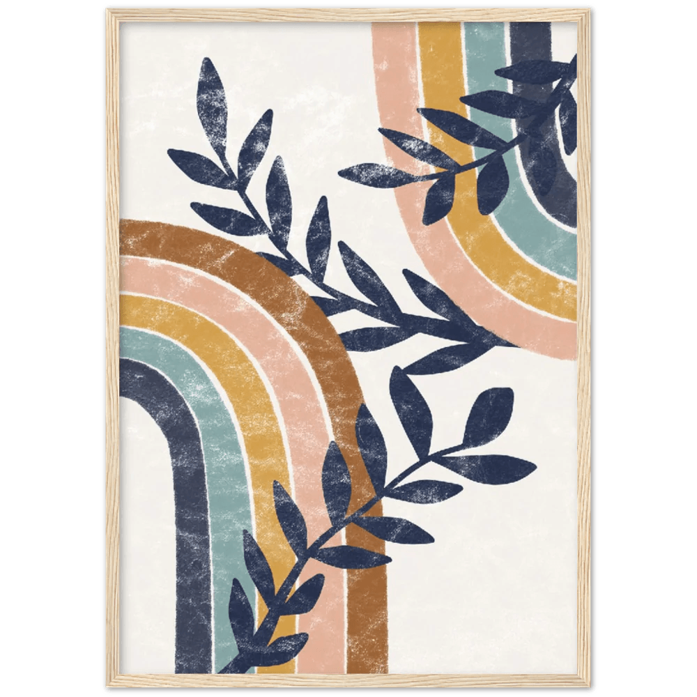 Colorful Boho Wall Art - The Trendy Art