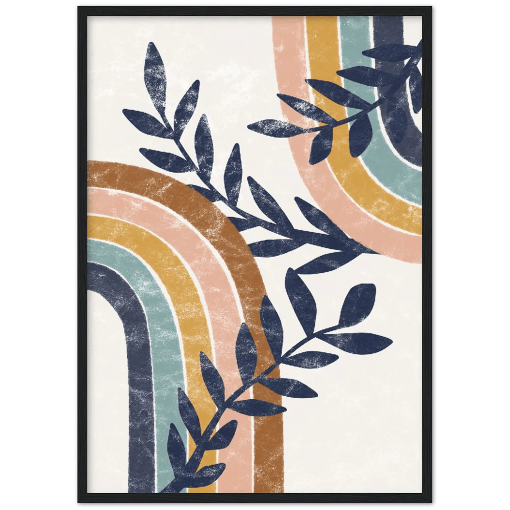 Colorful Boho Wall Art - The Trendy Art