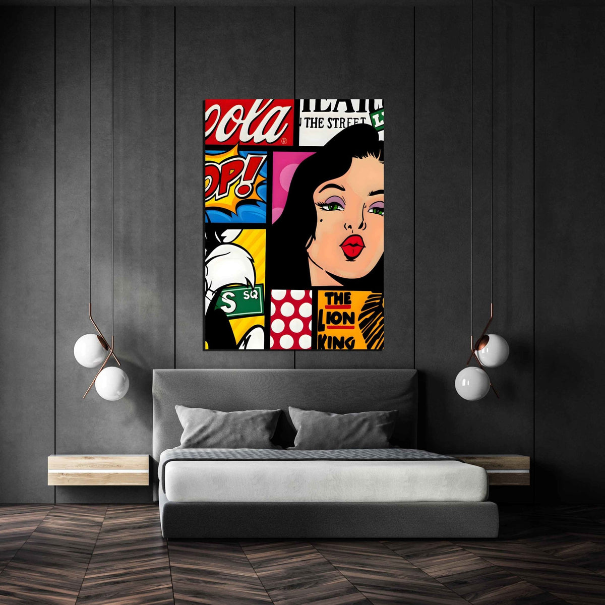 Comic Book Pop Art Canvas - The Trendy Art