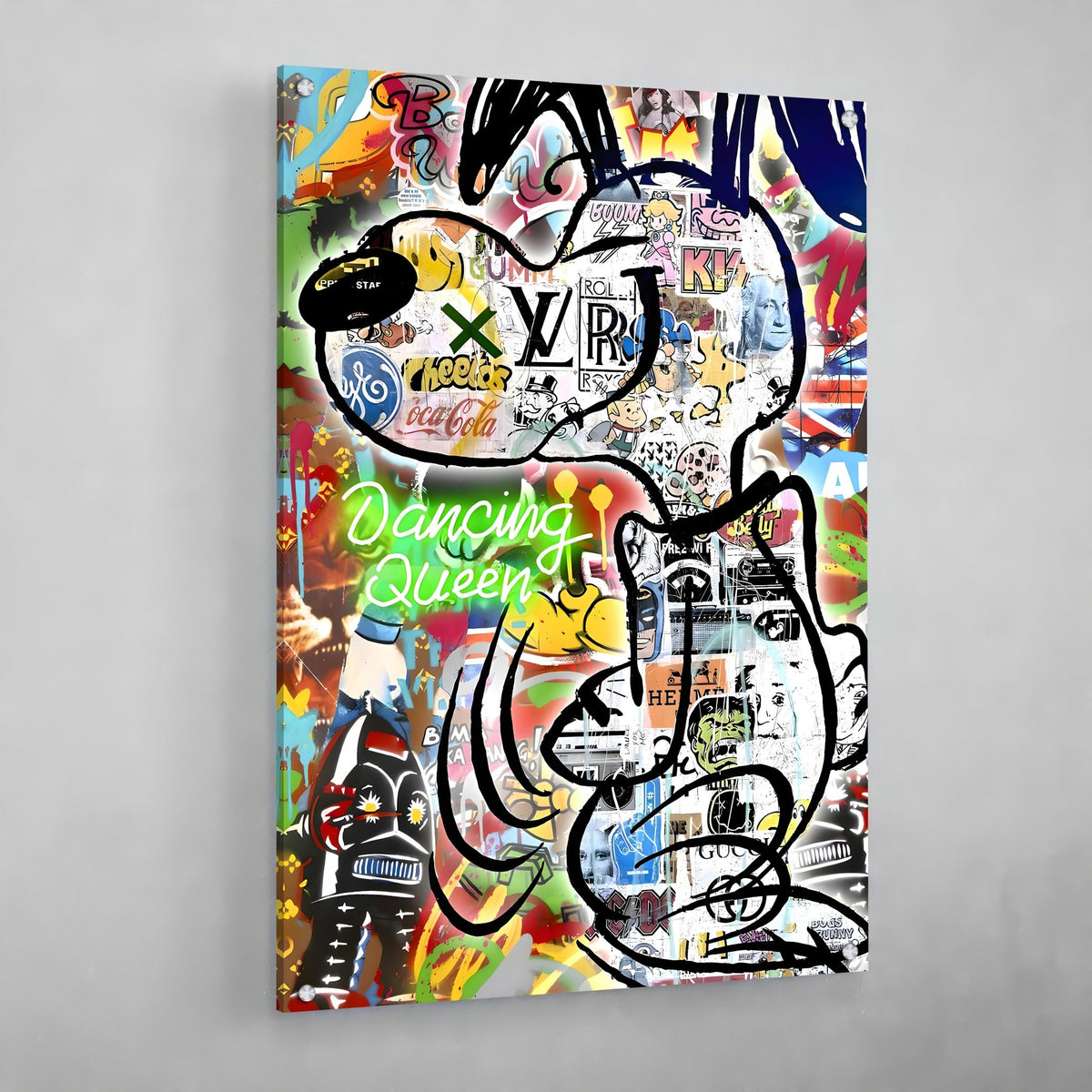 Comic Cartoon Pop Canvas - The Trendy Art