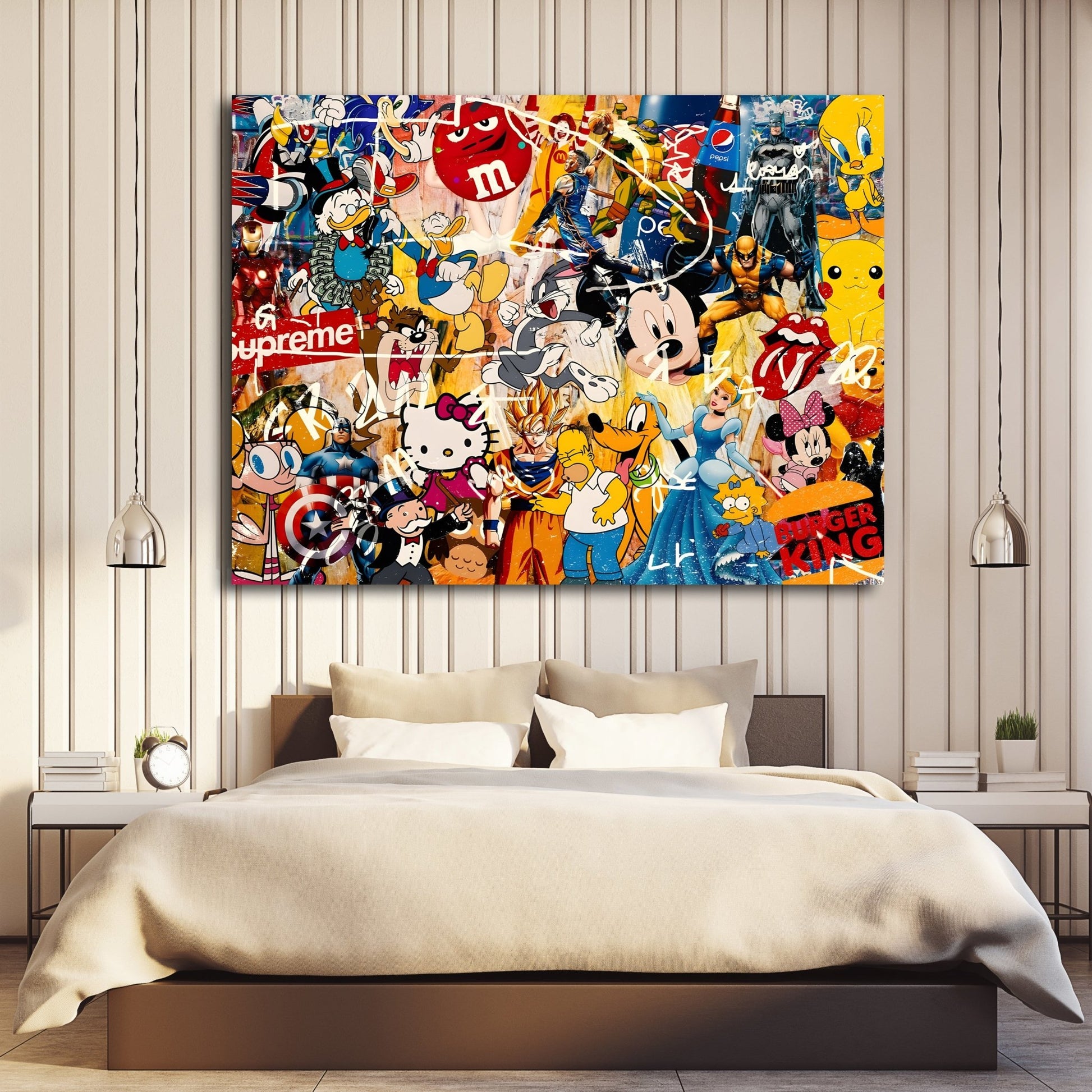 Comic Pop Art Canvas - The Trendy Art