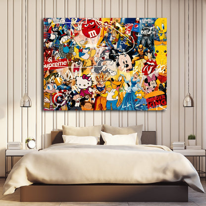 Comic Pop Art Canvas - The Trendy Art