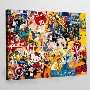 Comic Pop Art Canvas - The Trendy Art