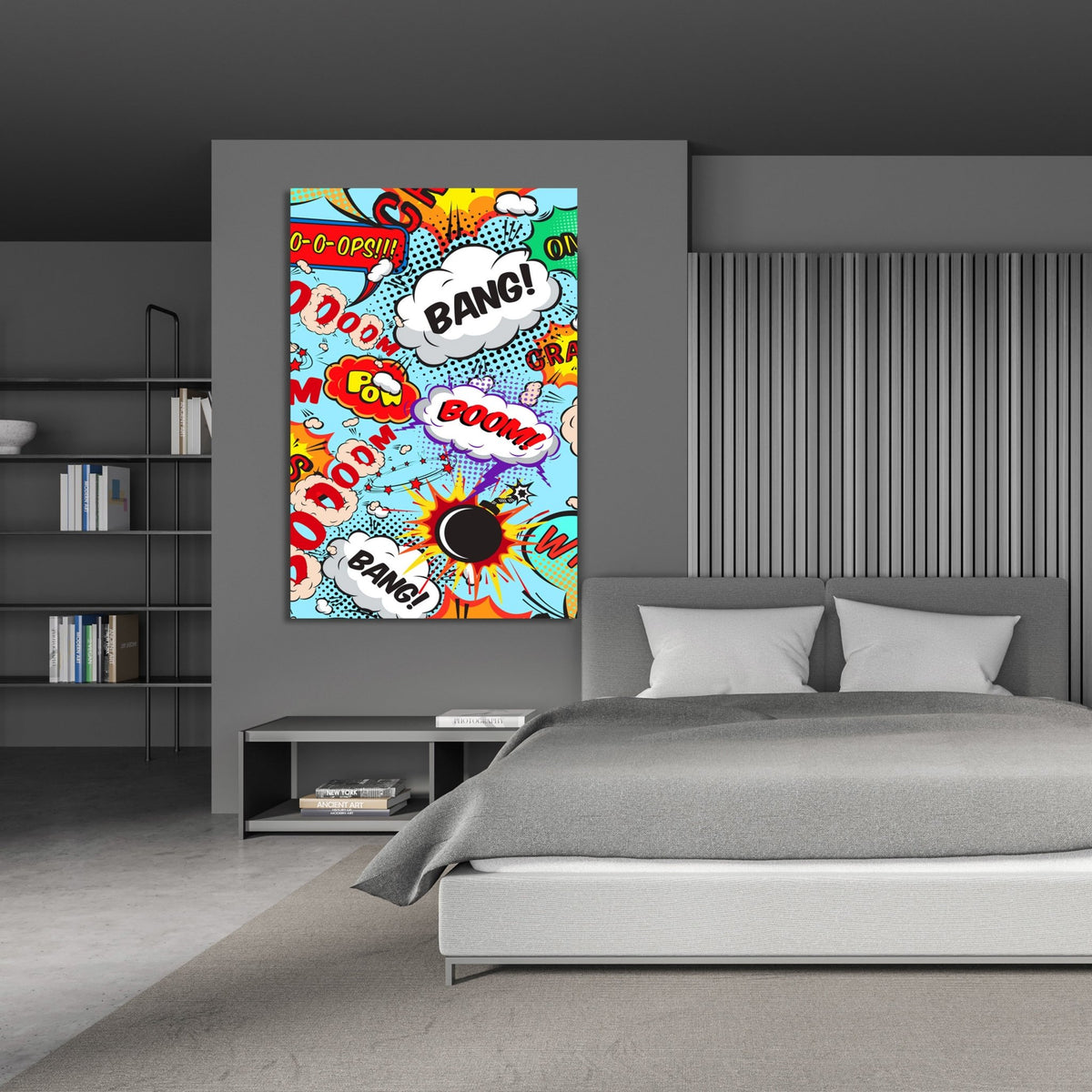 Comics Pop Art Canvas - The Trendy Art
