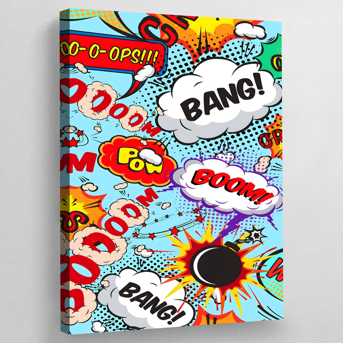 Comics Pop Art Canvas - The Trendy Art