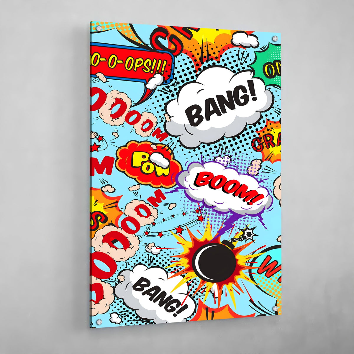Comics Pop Art Canvas - The Trendy Art