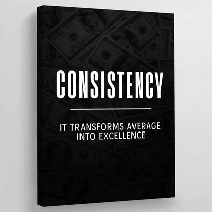 Consistency Canvas - The Trendy Art