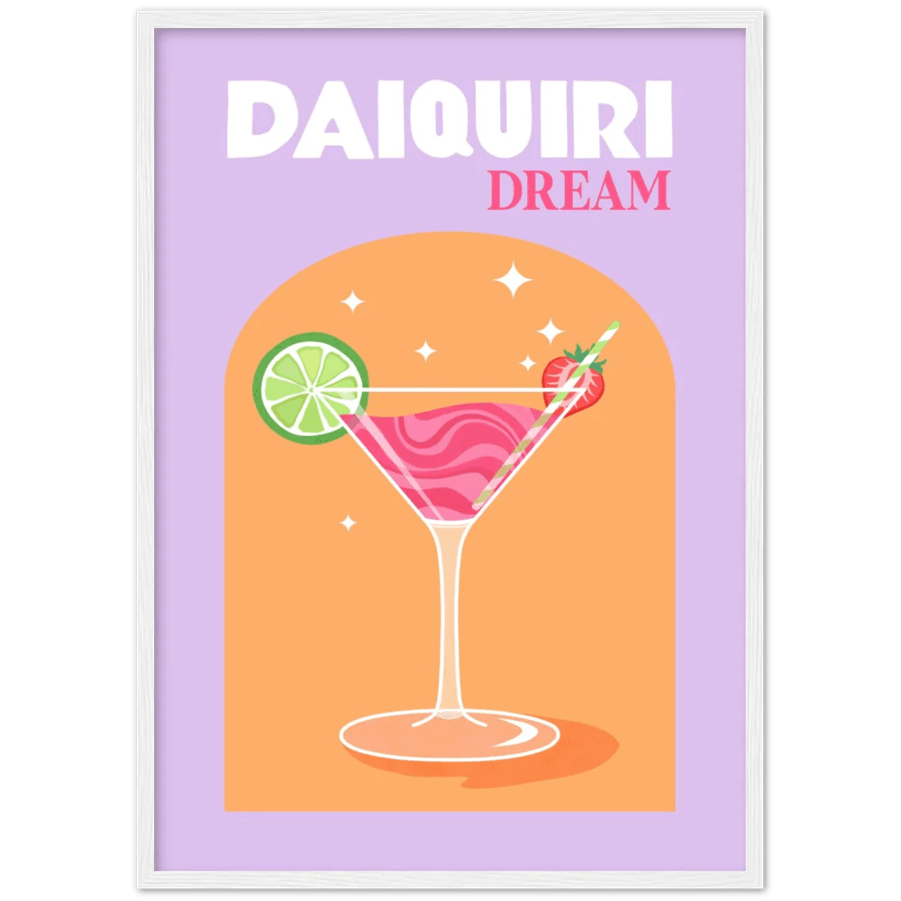 Daiquiri Dream Retro Wall Art - The Trendy Art
