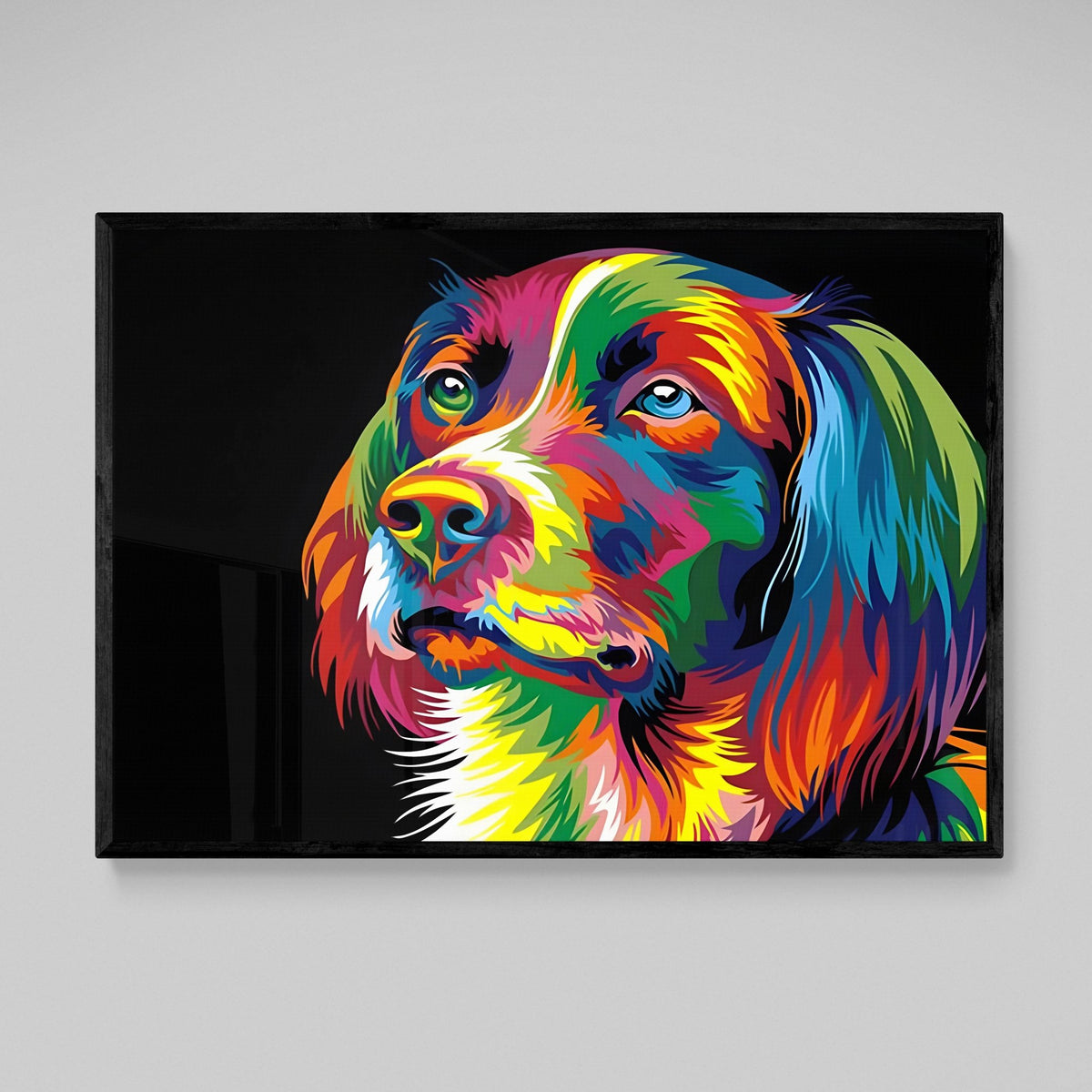 Dog Pop Art Canvas - The Trendy Art