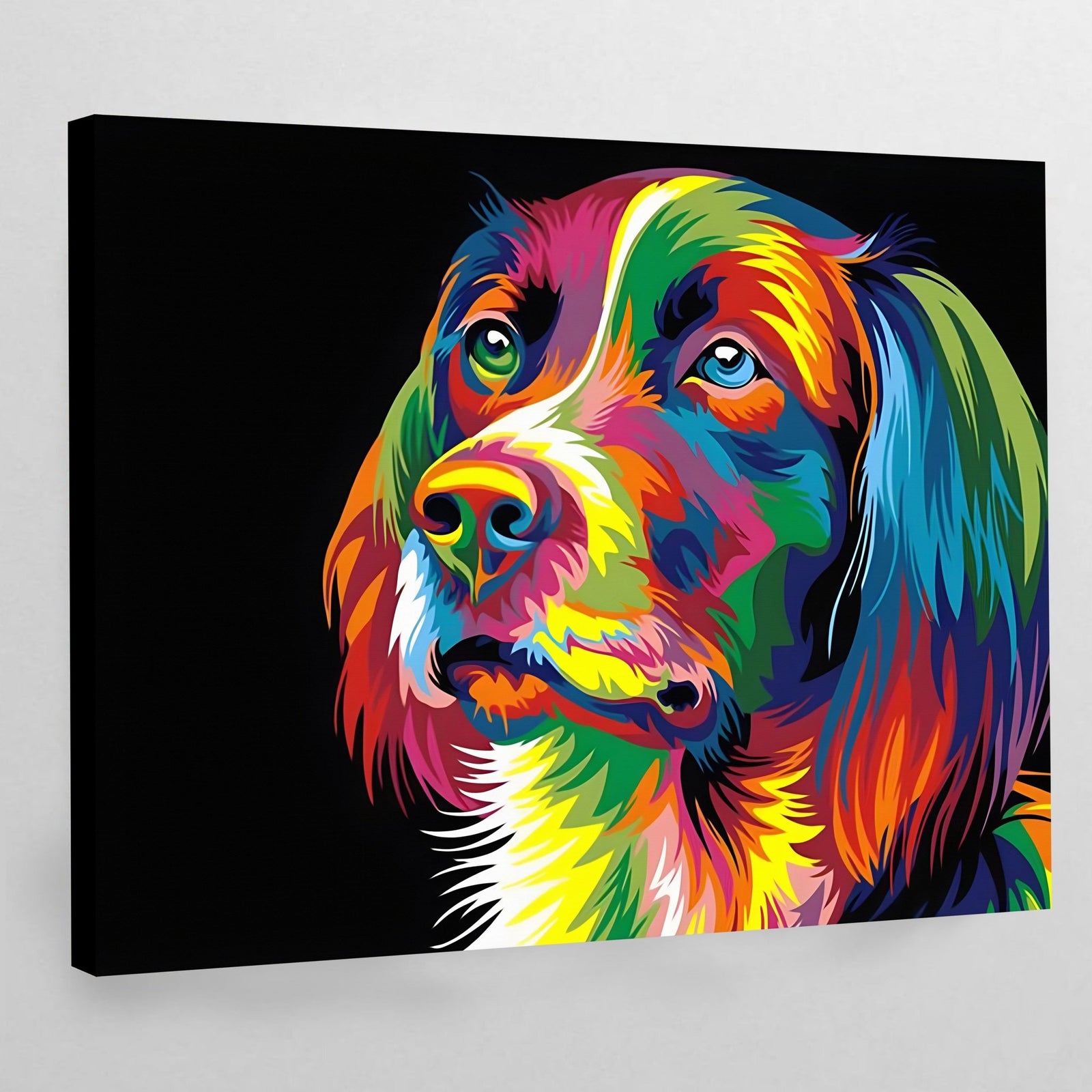 Dog Pop Art Canvas - The Trendy Art