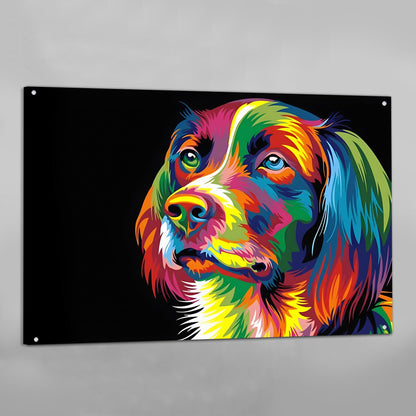 Dog Pop Art Canvas - The Trendy Art