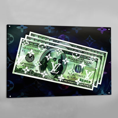 Dollar Bill Wall Art - The Trendy Art