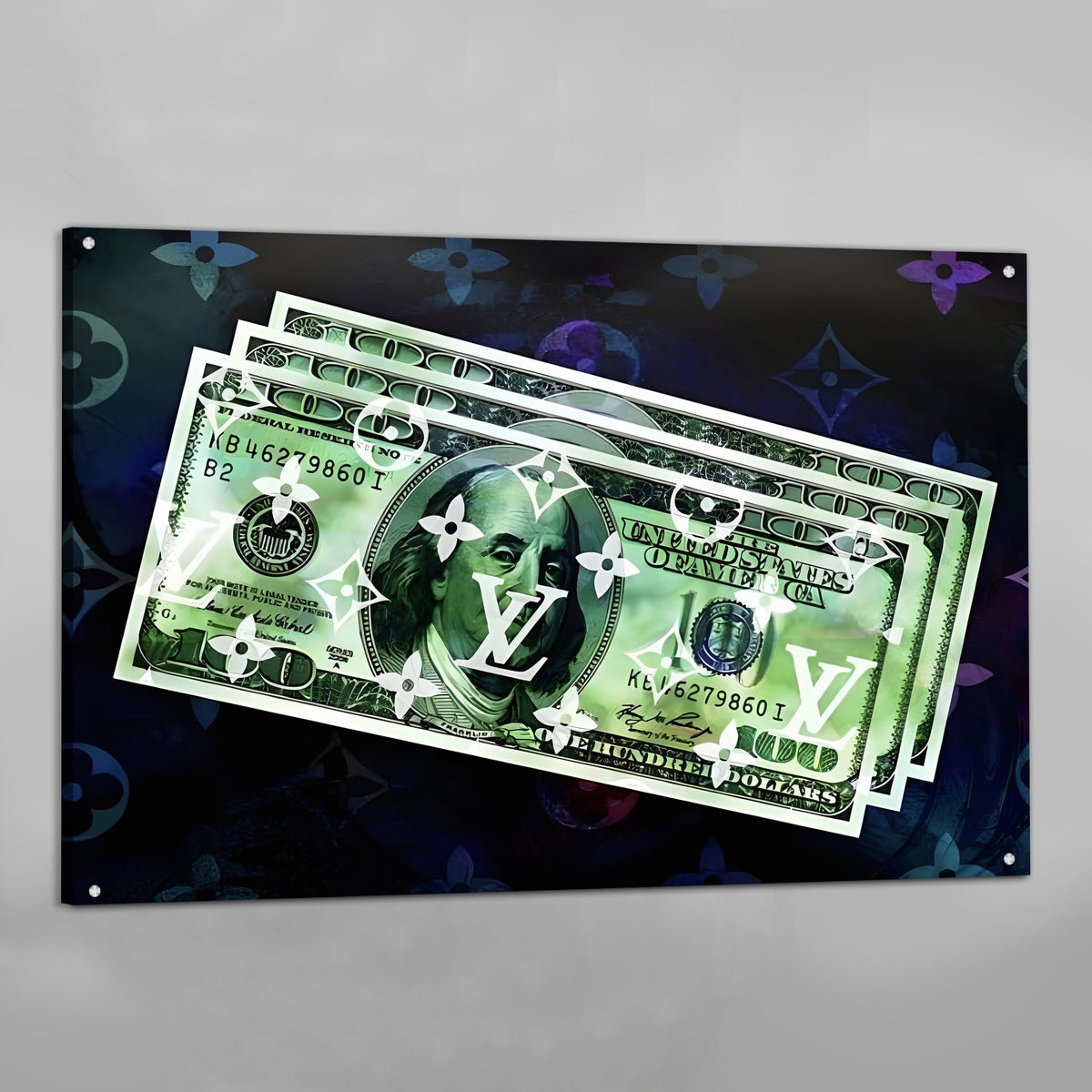 Dollar Bill Wall Art - The Trendy Art
