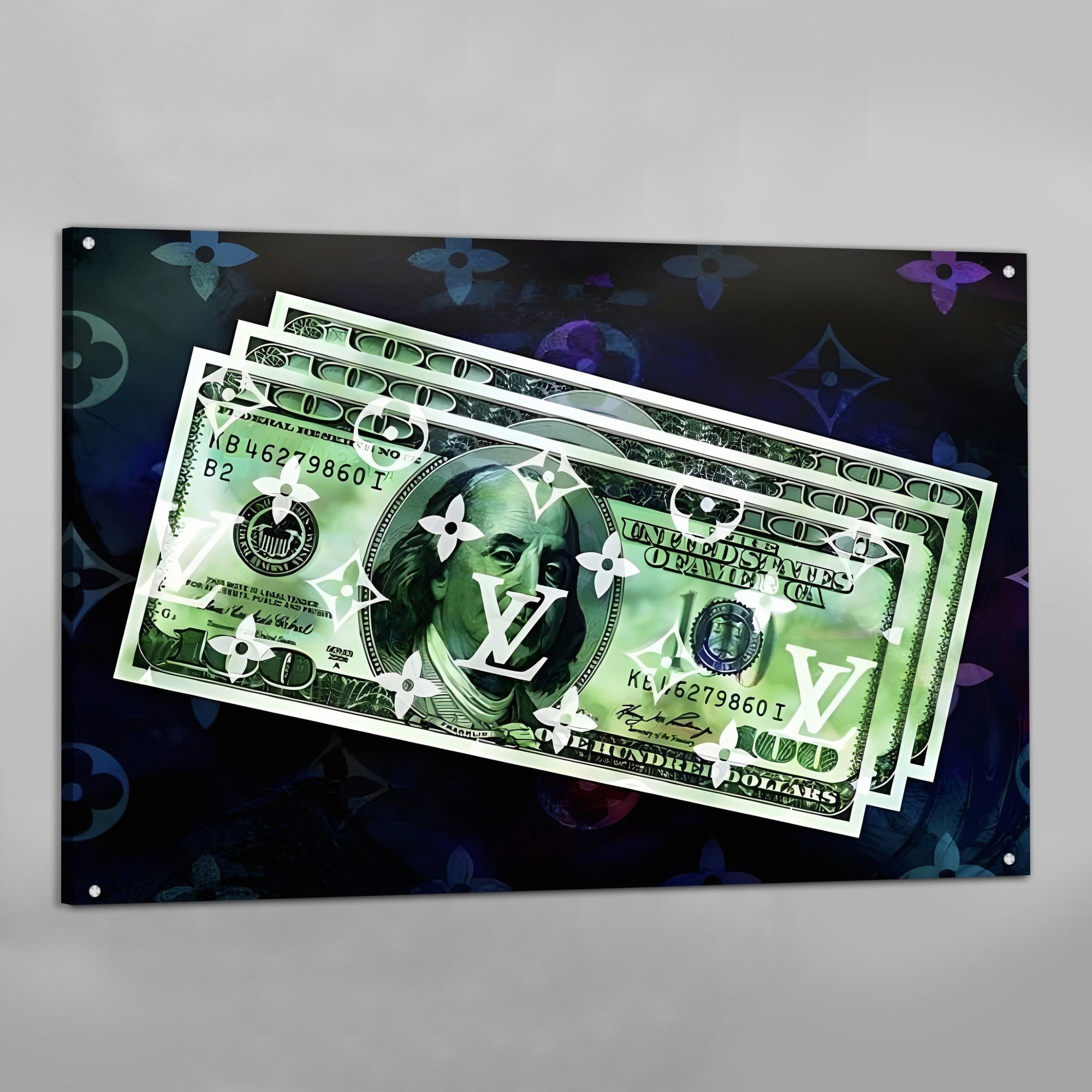 Dollar Bill Wall Art | The Trendy Art