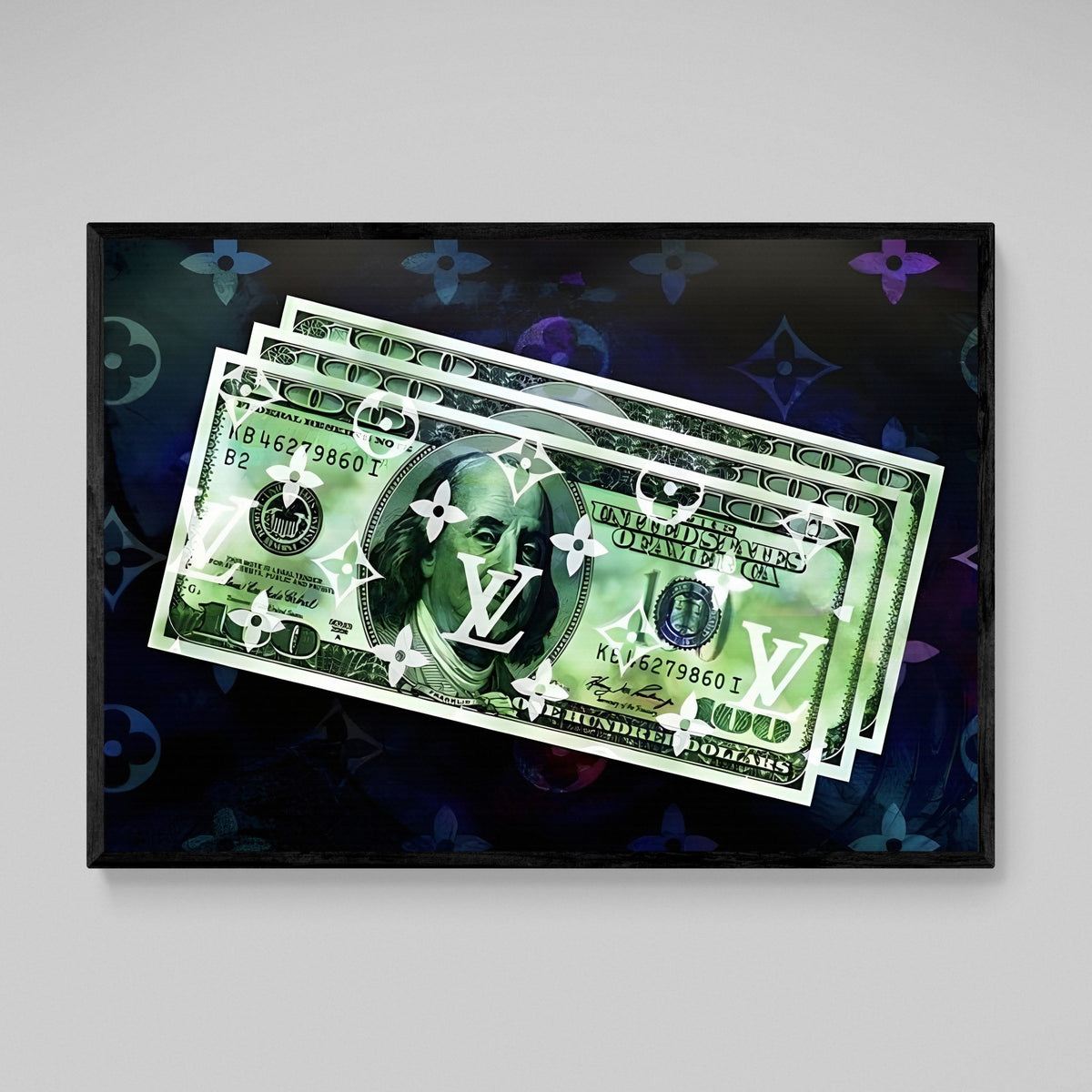 Dollar Bill Wall Art - The Trendy Art