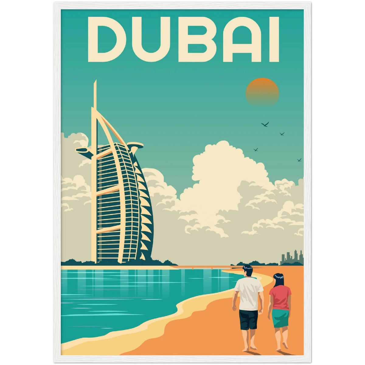 Dubai Wall Art - The Trendy Art