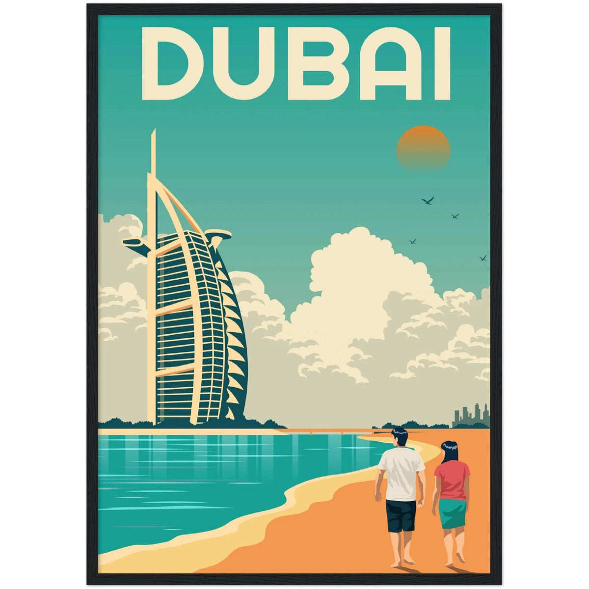 Dubai Wall Art - The Trendy Art