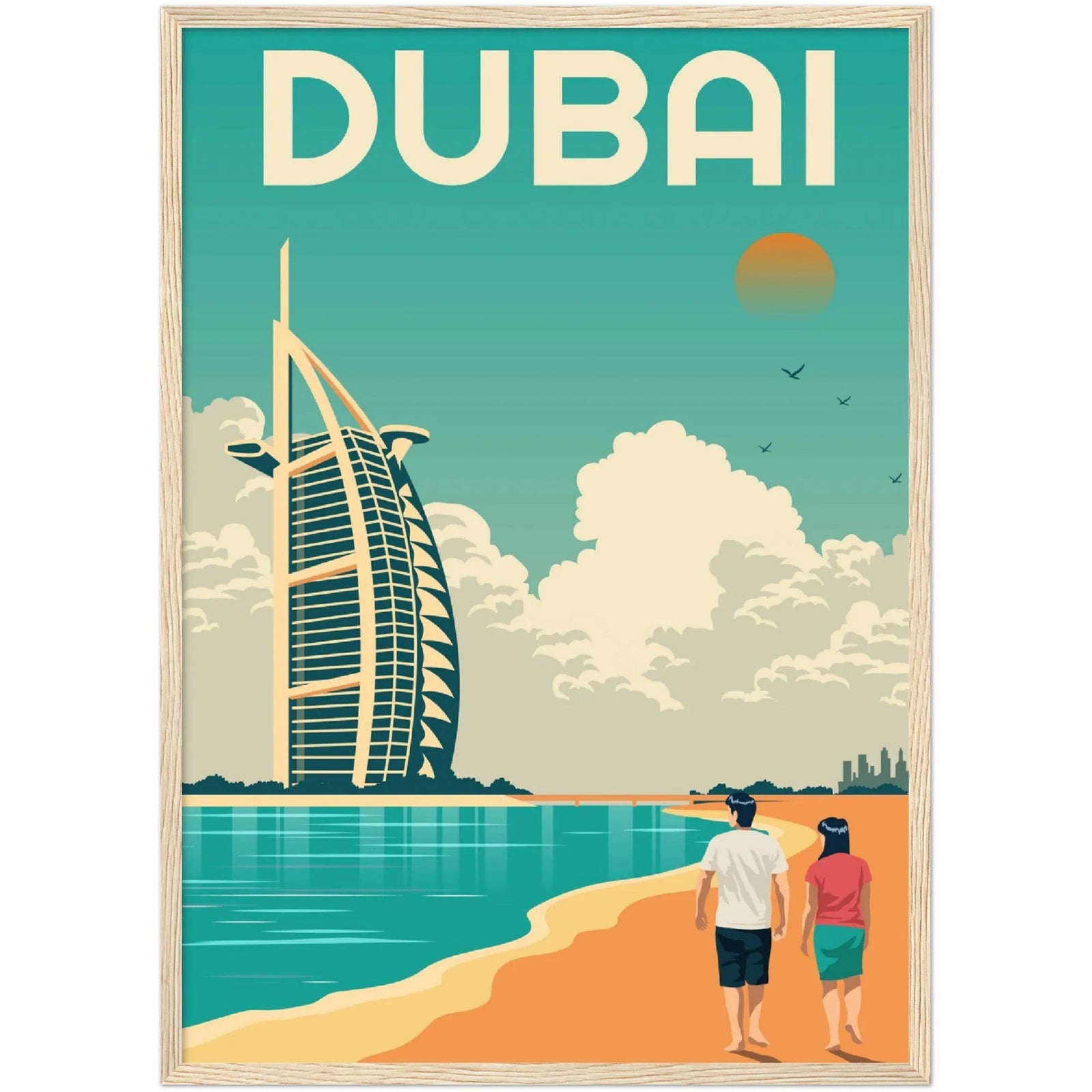 Dubai Wall Art - The Trendy Art