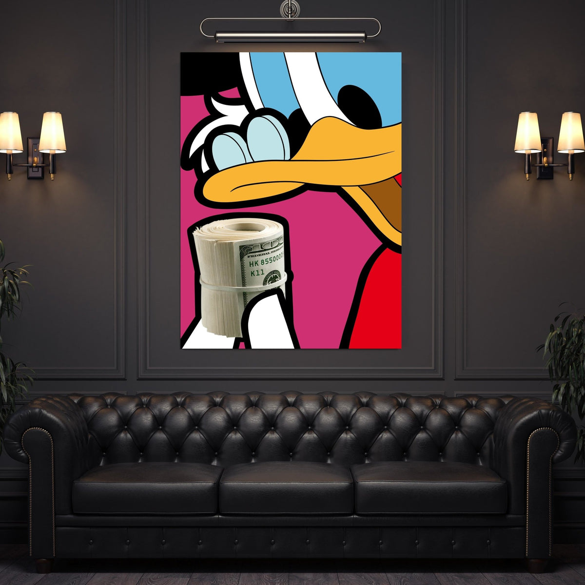 Duck Pop Canvas - The Trendy Art