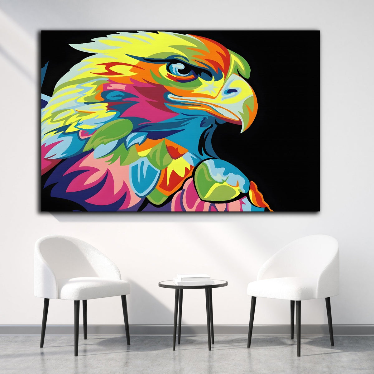 Eagle Pop Art Canvas - The Trendy Art
