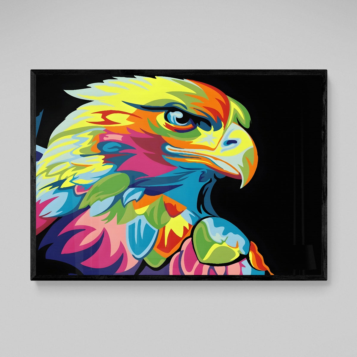 Eagle Pop Art Canvas - The Trendy Art