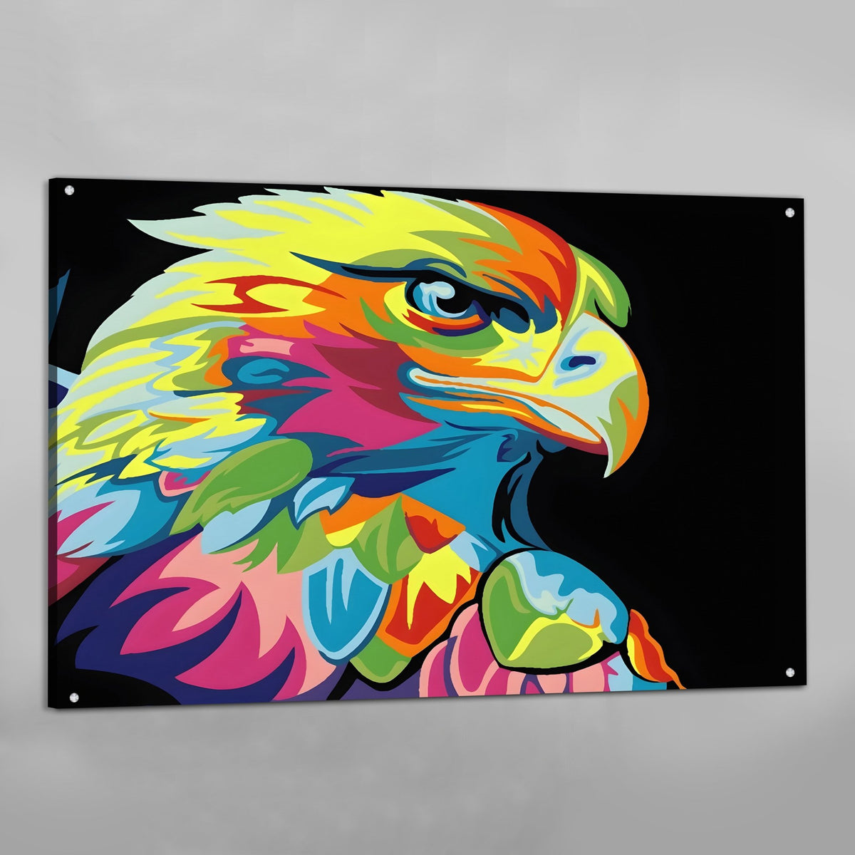 Eagle Pop Art Canvas - The Trendy Art