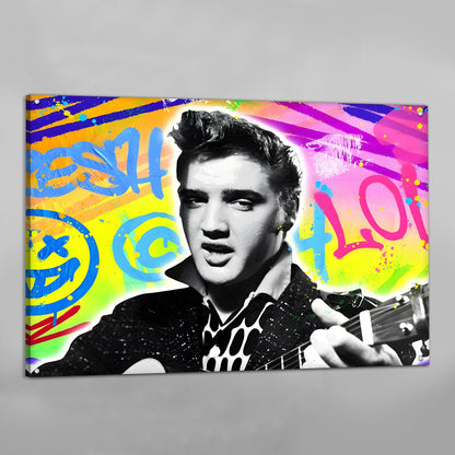 Elvis Presley Pop Art - The Trendy Art