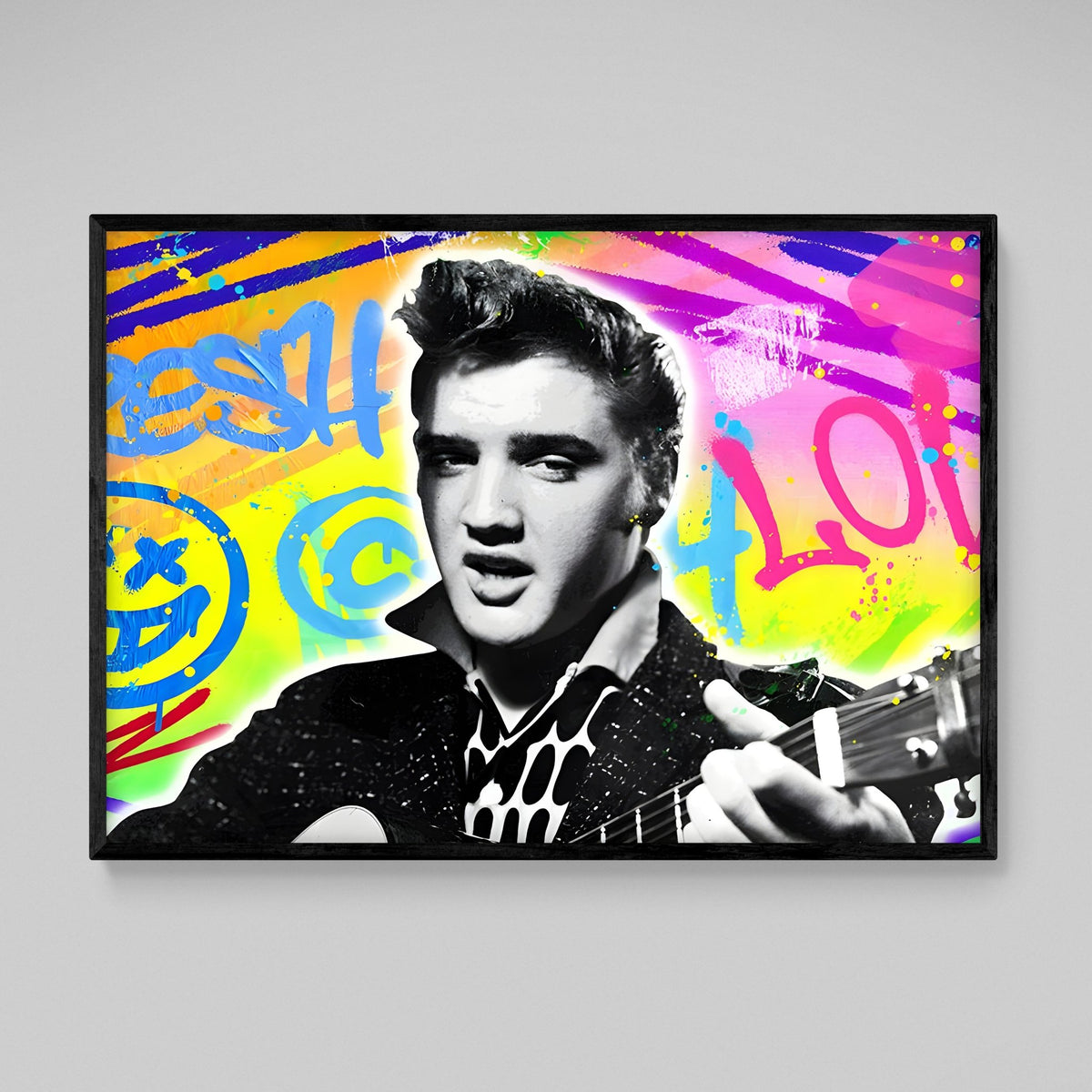 Elvis Presley Pop Art - The Trendy Art