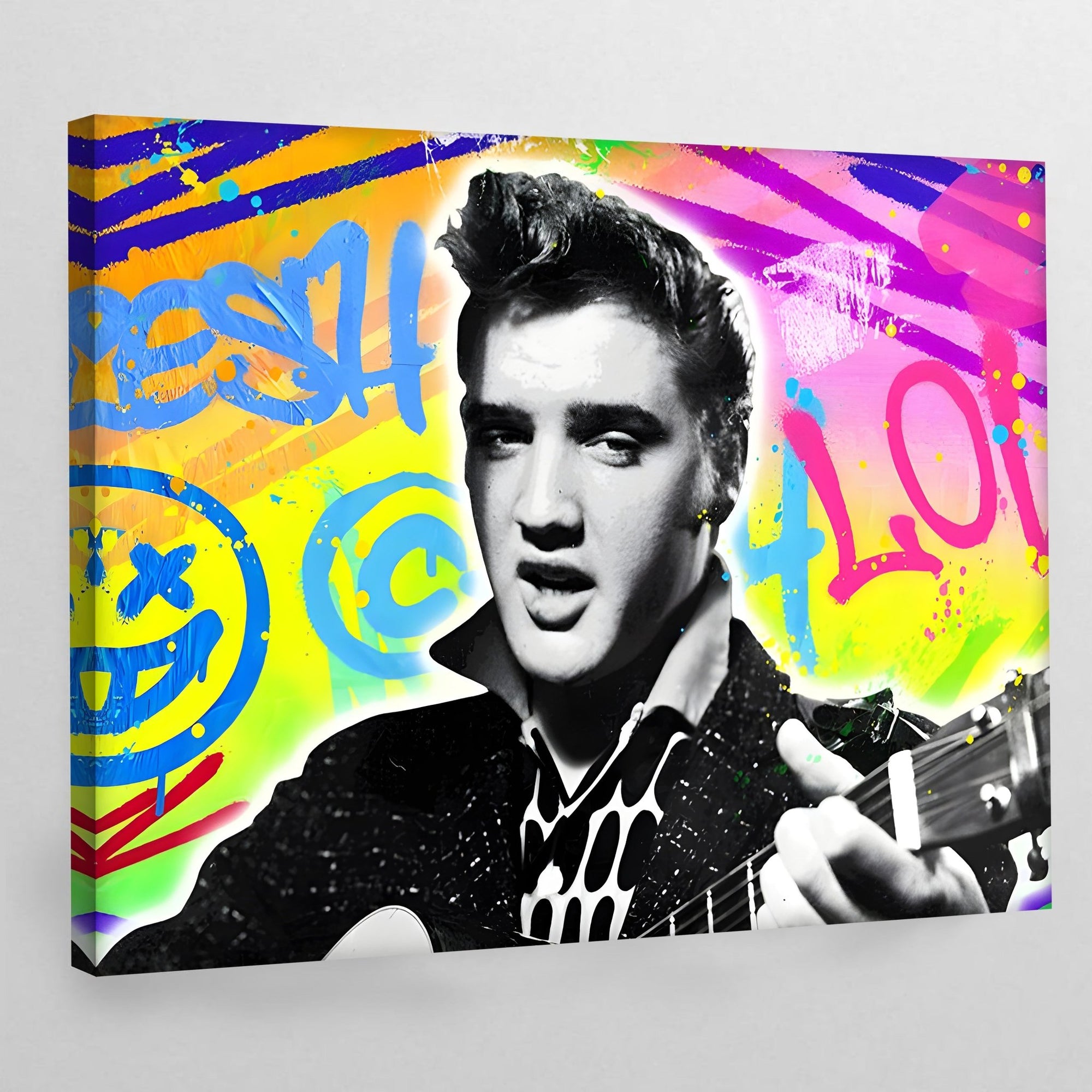 Elvis Presley Pop Art - The Trendy Art