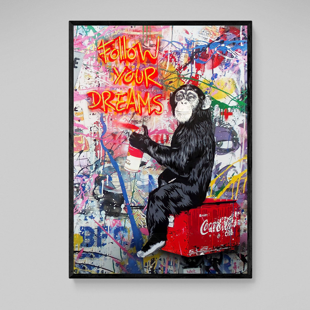 Graffiti Wall Art - The Trendy Art