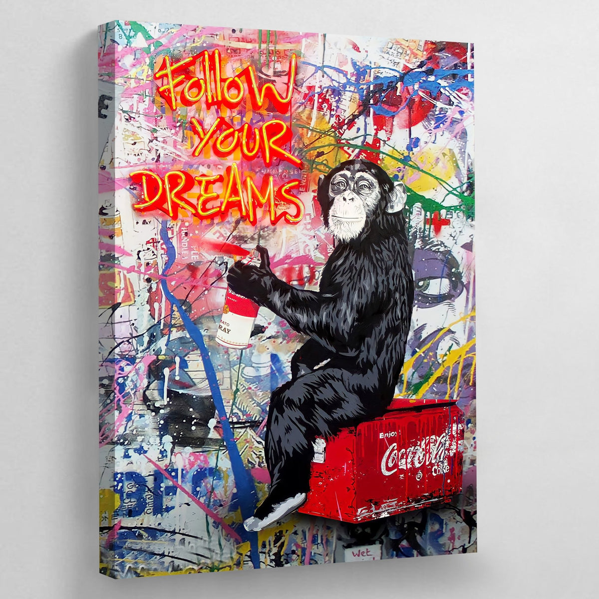 Graffiti Wall Art - The Trendy Art