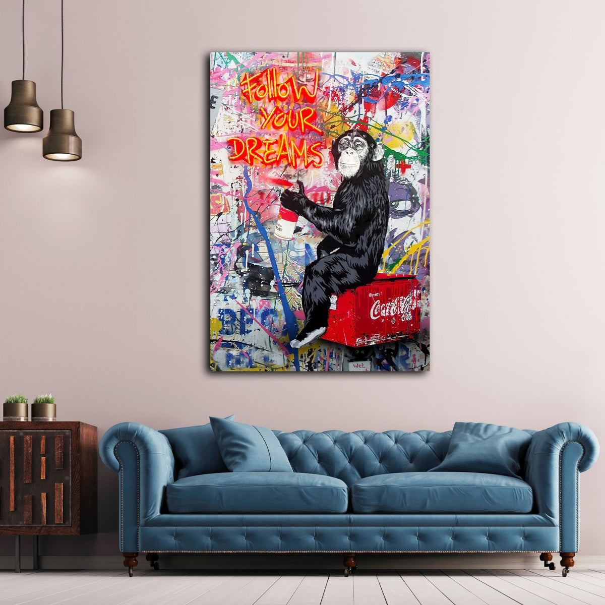 Graffiti Wall Art - The Trendy Art
