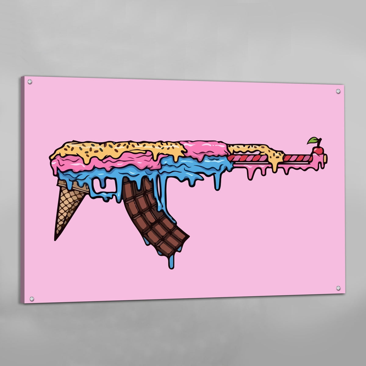 Food Pop Art Canvas - The Trendy Art