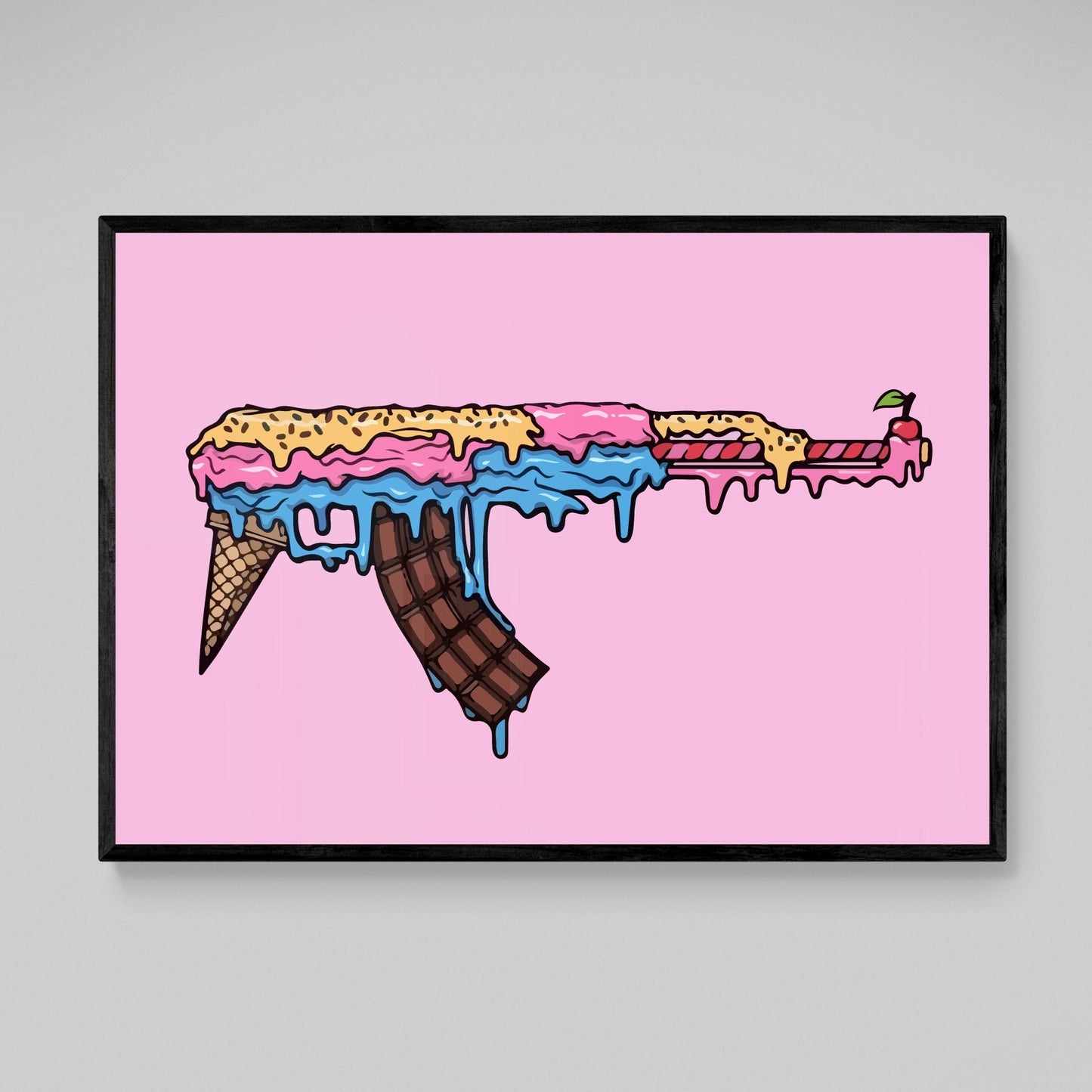 Food Pop Art Canvas - The Trendy Art