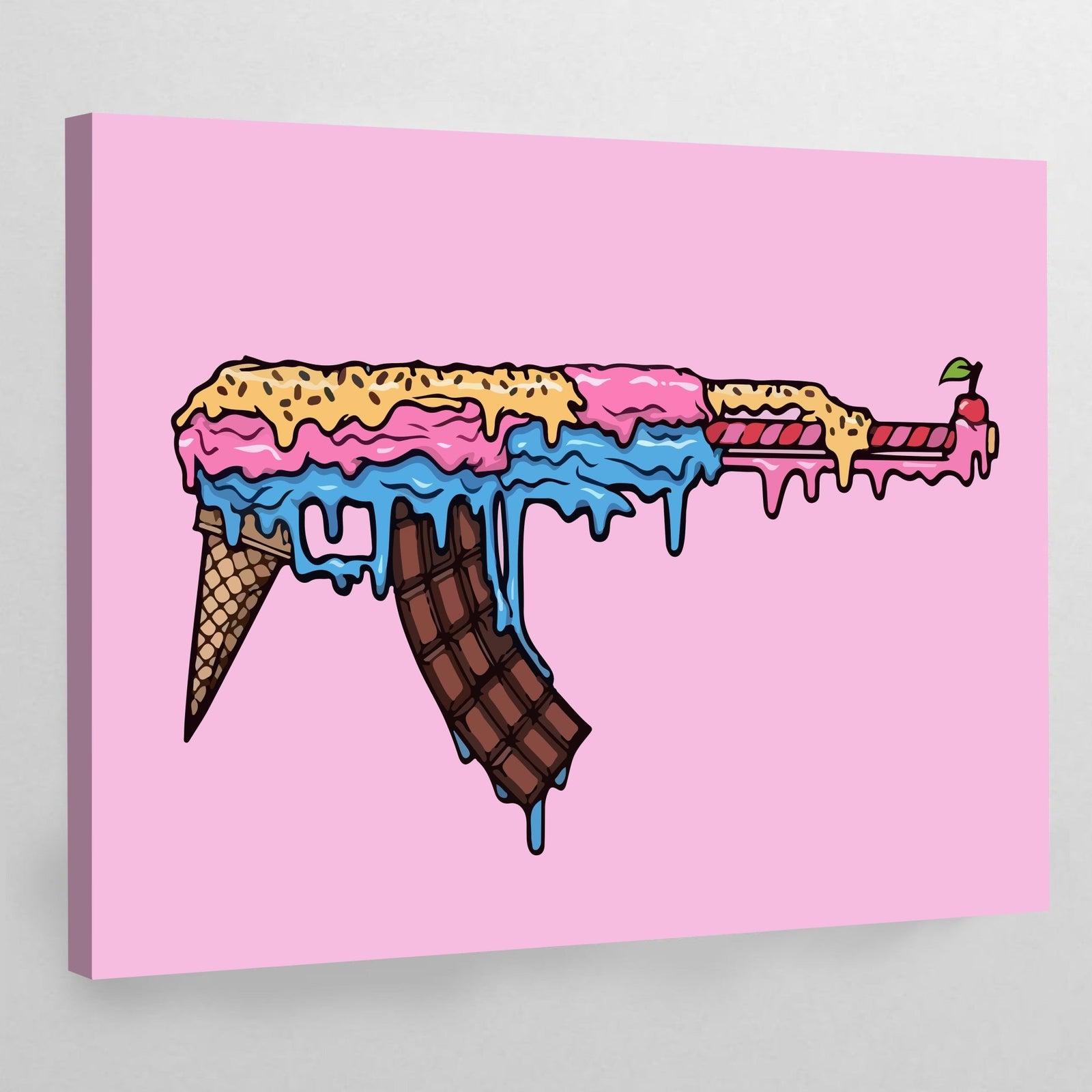 Food Pop Art Canvas - The Trendy Art