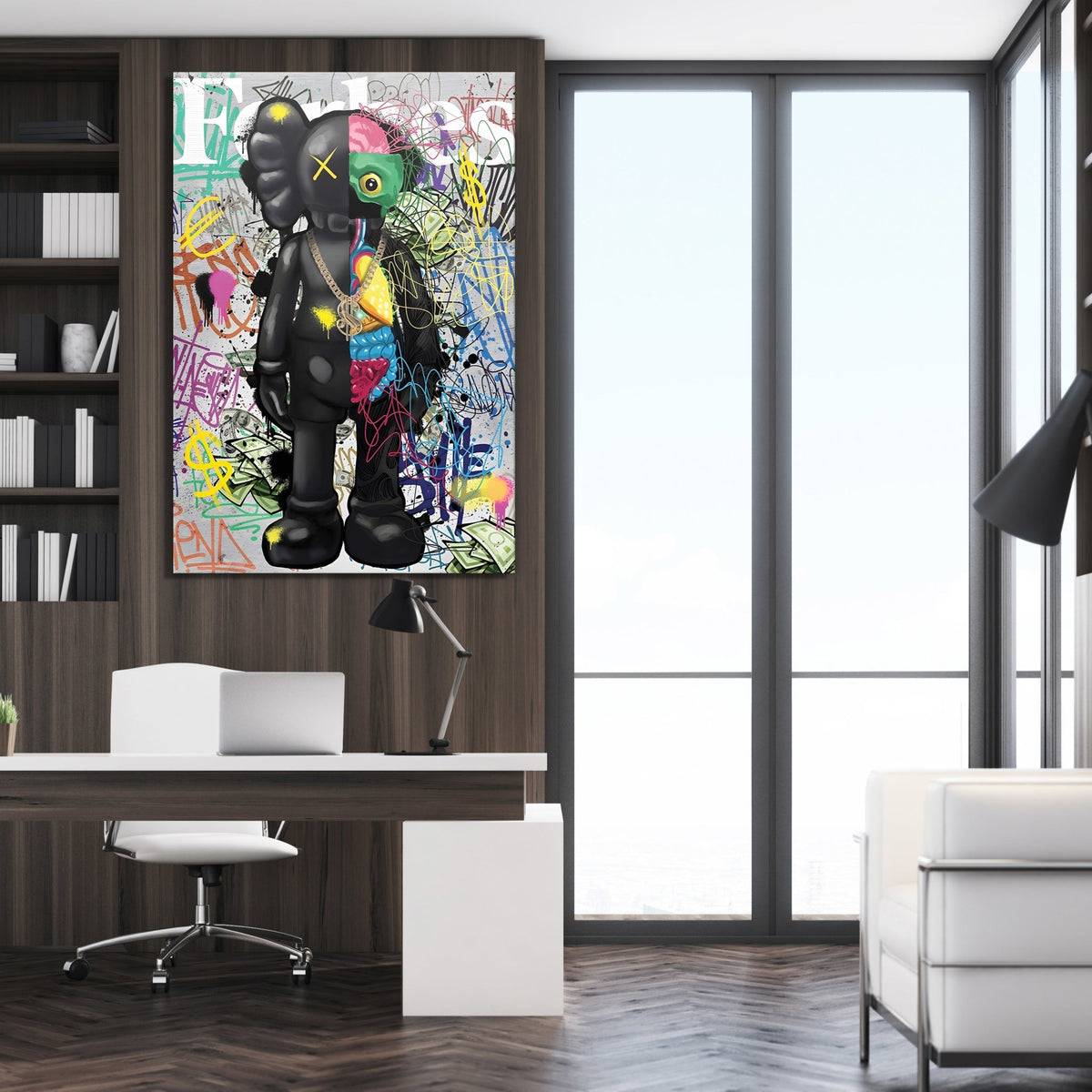 Forbes Graffiti Canvas - The Trendy Art