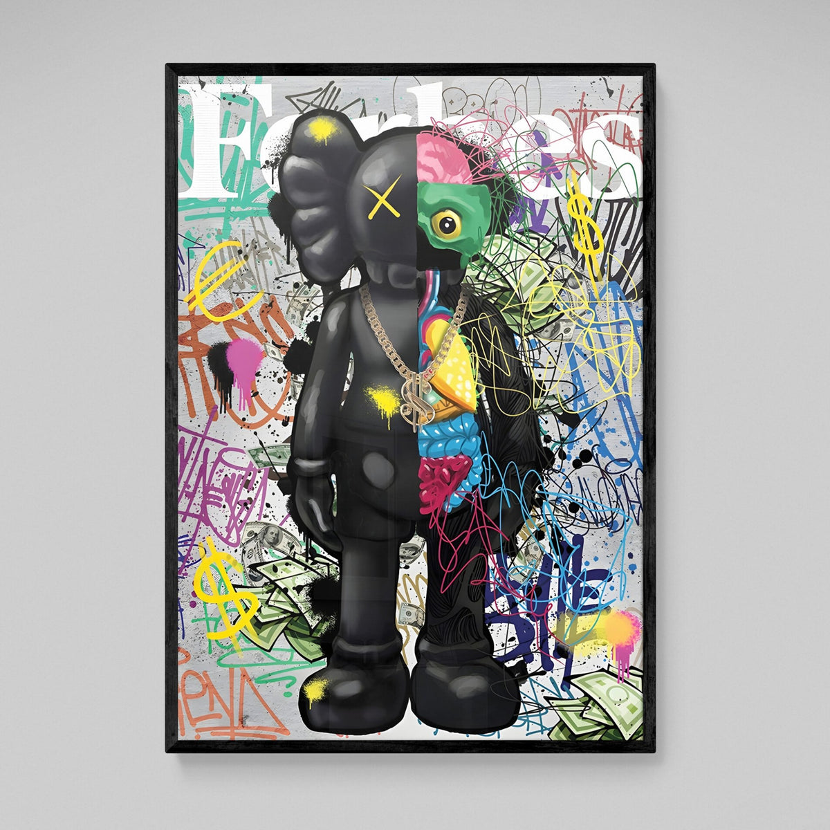 Forbes Graffiti Canvas - The Trendy Art