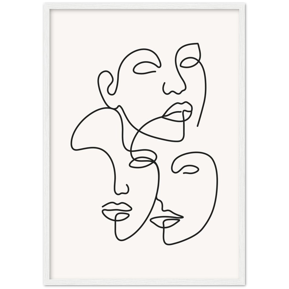 Framed Minimalist Wall Art - The Trendy Art