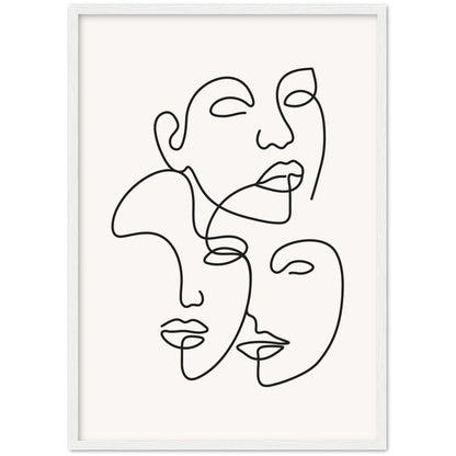 Framed Minimalist Wall Art - The Trendy Art
