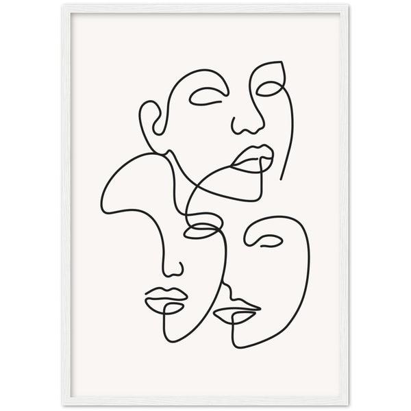 Framed Minimalist Wall Art | The Trendy Art