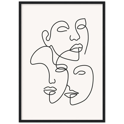 Framed Minimalist Wall Art - The Trendy Art