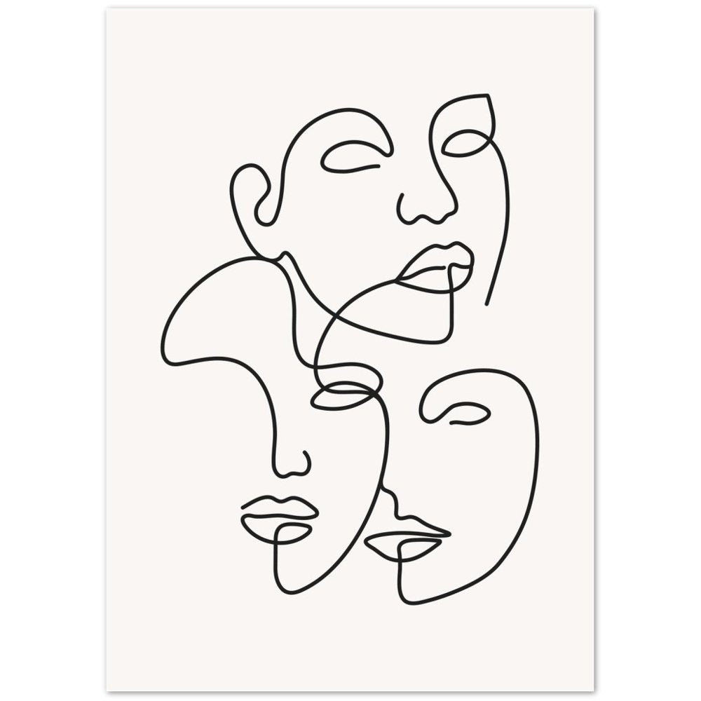 Framed Minimalist Wall Art - The Trendy Art