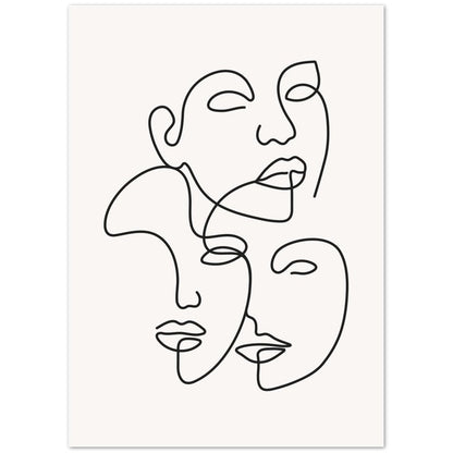 Framed Minimalist Wall Art - The Trendy Art