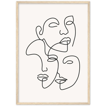 Framed Minimalist Wall Art - The Trendy Art