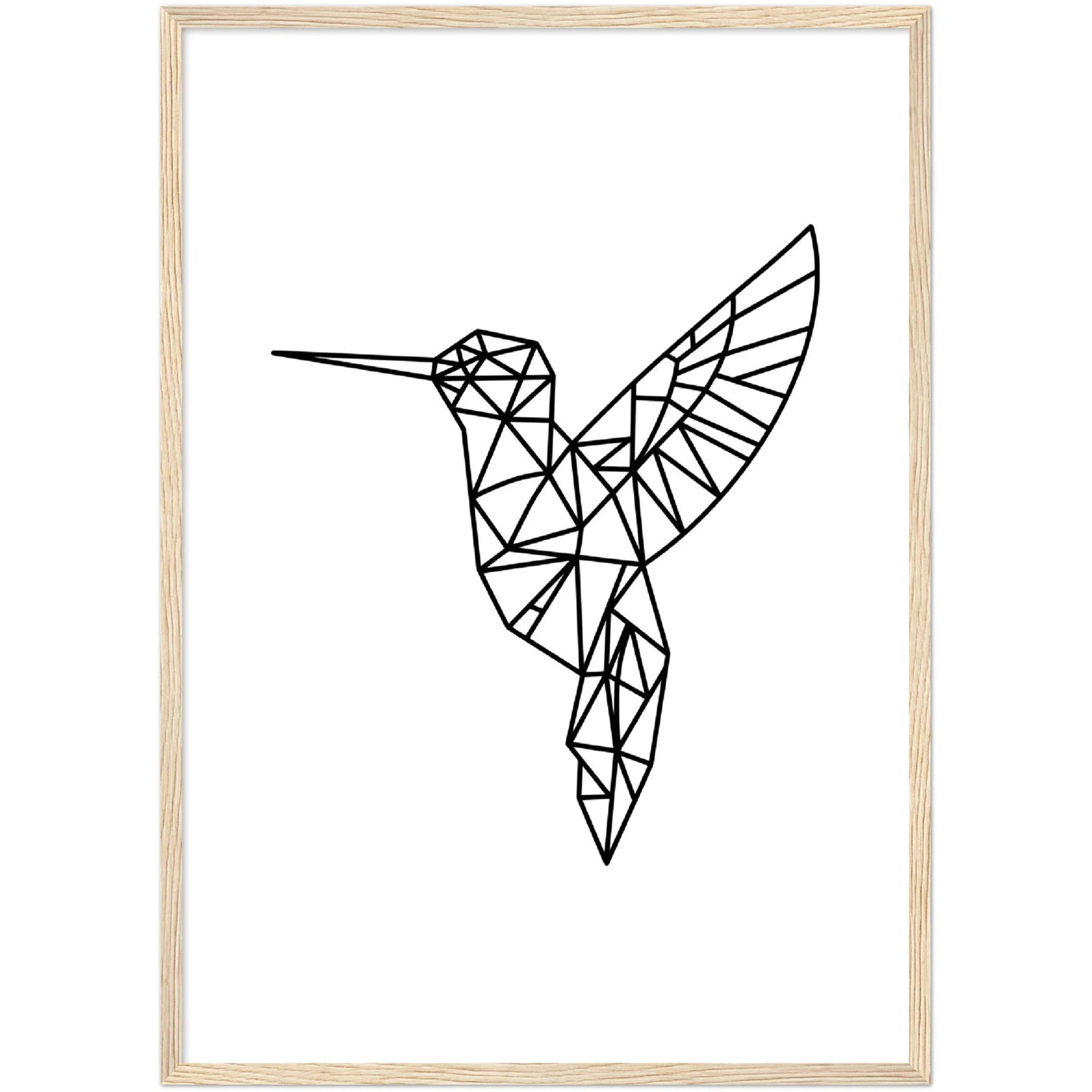 Geometric Bird Wall Art - The Trendy Art