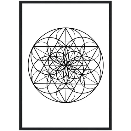 Geometric Mandala Wall Art - The Trendy Art