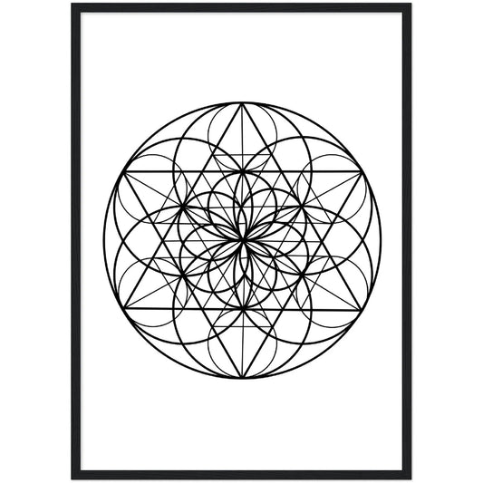 Geometric Mandala Wall Art - The Trendy Art